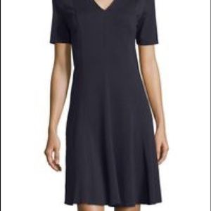 T Tahari work dress in navy